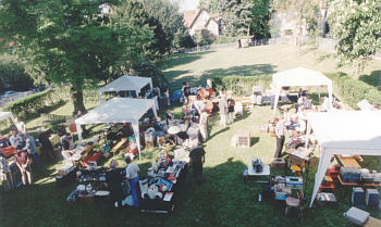 Garten von oben